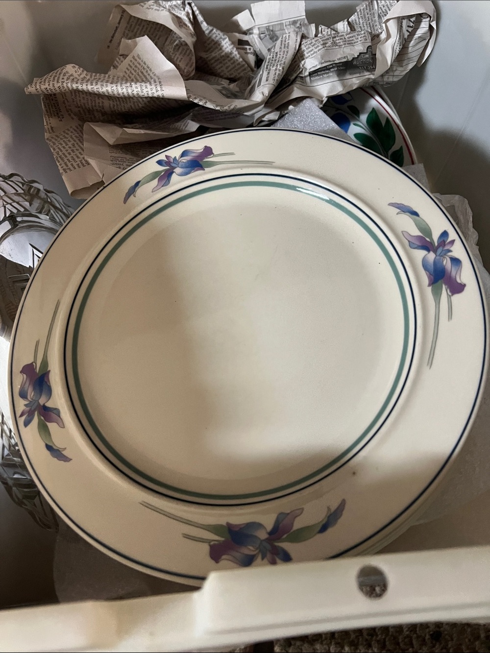 Vintage plates